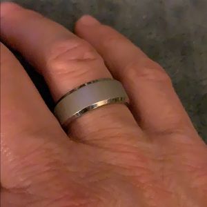 Brand new stainless steel silver color ring